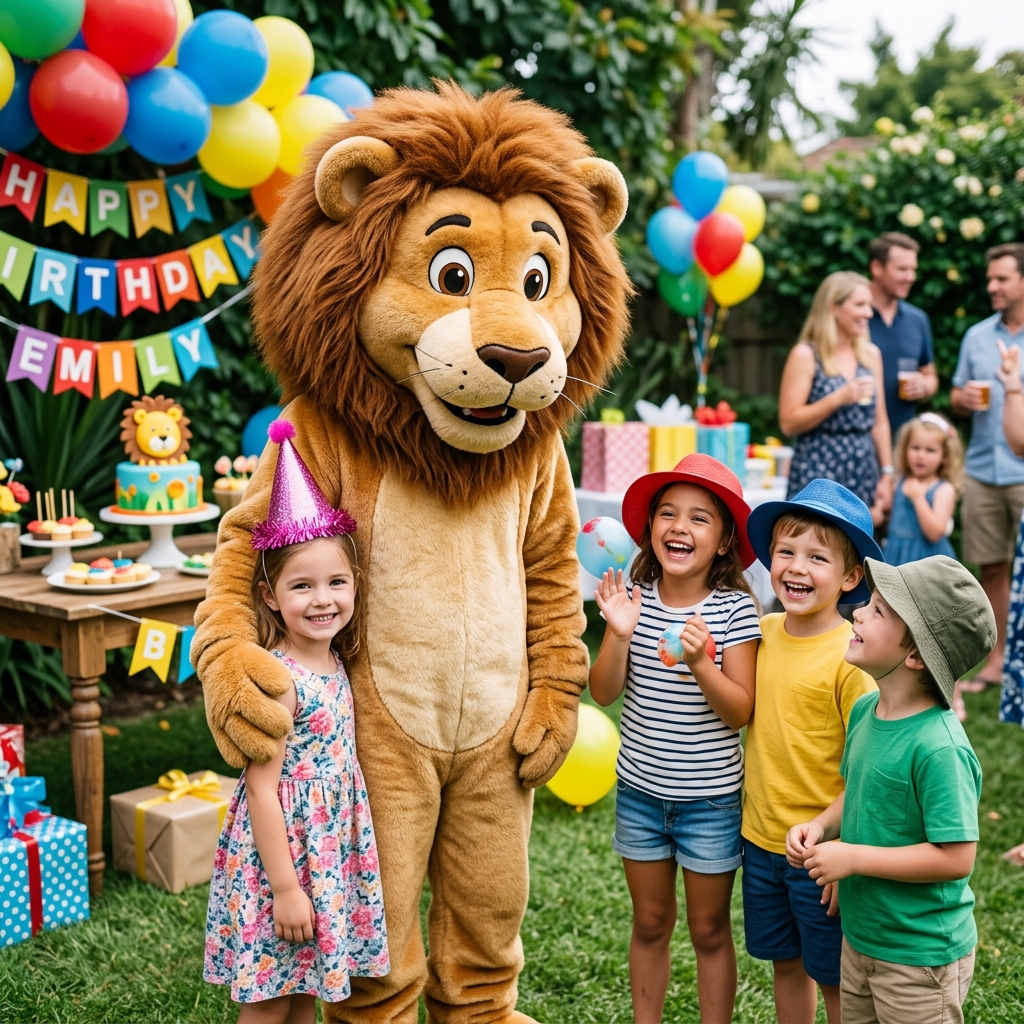 Lion Mascot