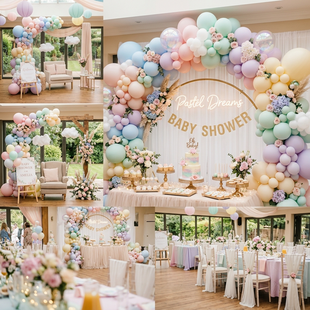 Pastel Dreams Baby Shower