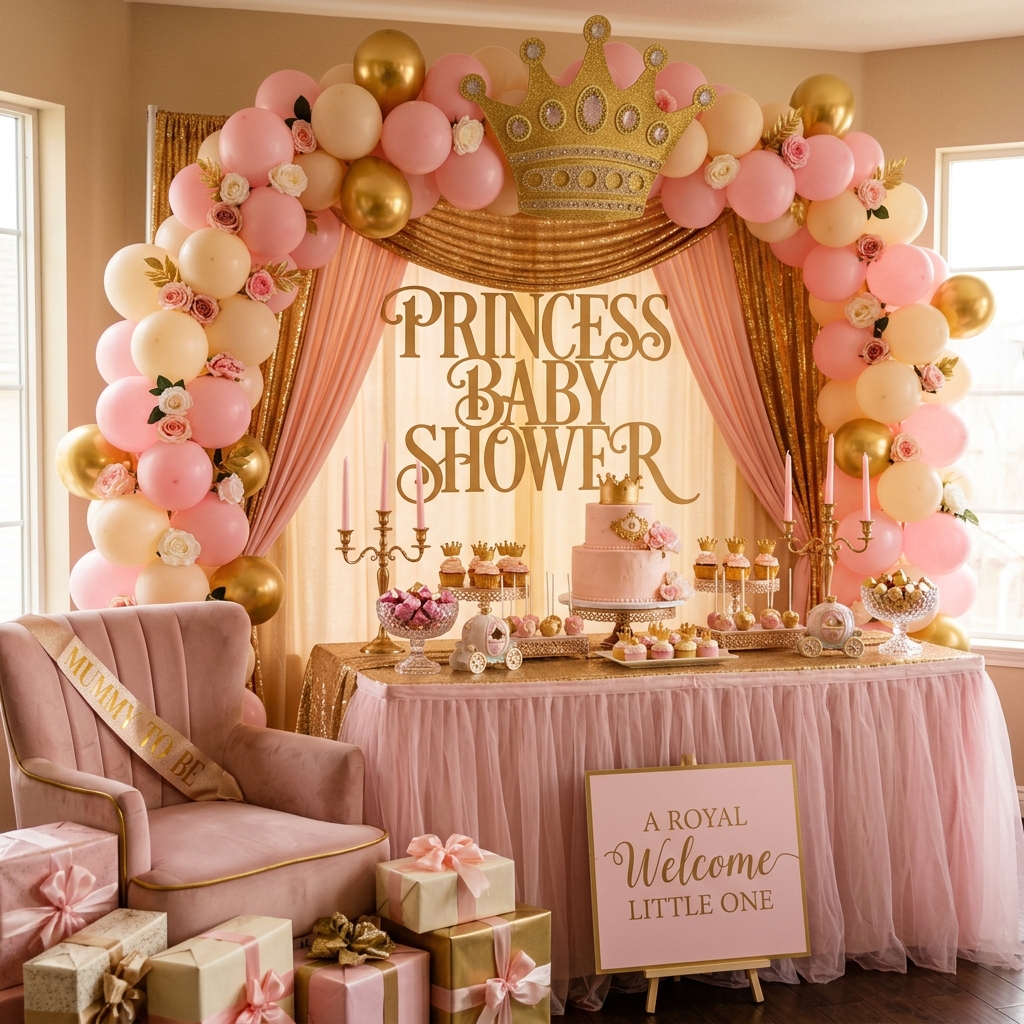 Princess Theme Baby Shower