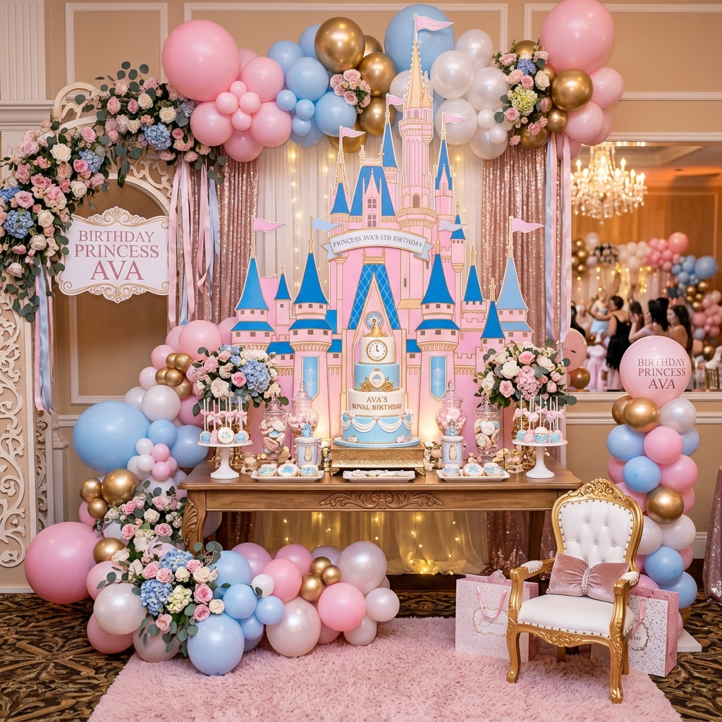 Cinderella Themes Decoration